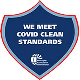 Meet Covid Clean Standards Logo